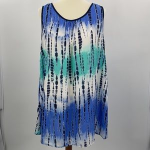 NWT KALI ROSE SLEEVELESS TOP SZ 1X LIGHTWEIGHT